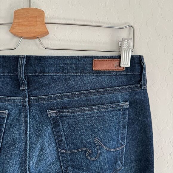 AG Adriano Goldschmied The Stilt Cigarette Leg Dark Wash Jeans Like New Size 28 - Picture 10 of 14